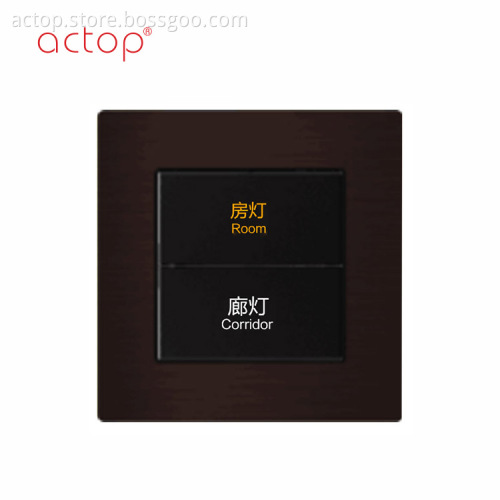 Shenzhen Actop Wired Remote Control Smart hotel switchs